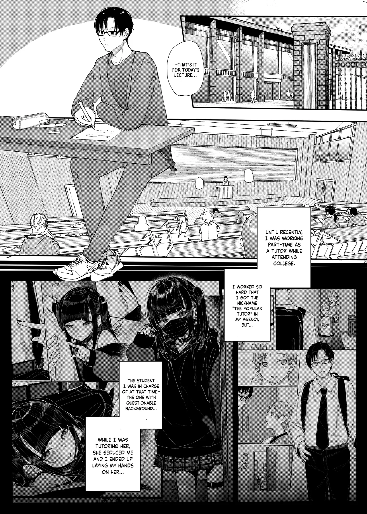 Majime na dake ga Torie no Boku ga Hametsu Ganbou no Seito ni Seiheki o Guchagucha ni Yugama sareta Hanashi 2 ~Dakara Boku wa Katei Kyoushi o Yameta 2~ Part 1 page 9 full