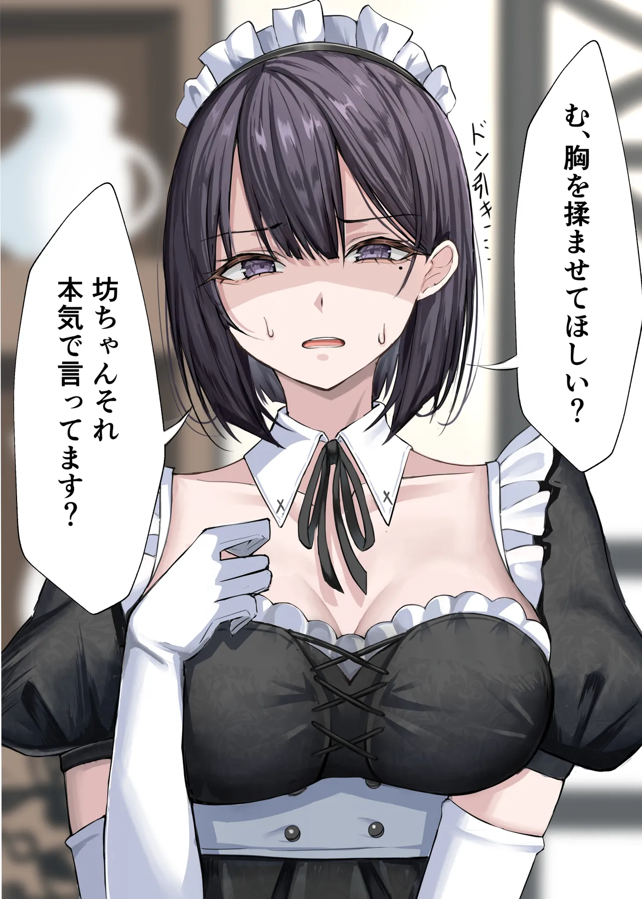 クール系メイドさんに命令して中出しS〇Xする話 page 3 full