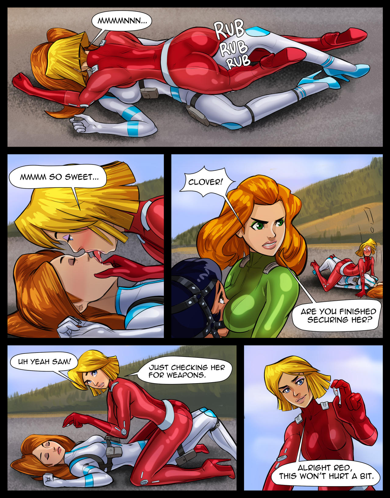 Kim possible vs totally spies vol 2 page 4 full