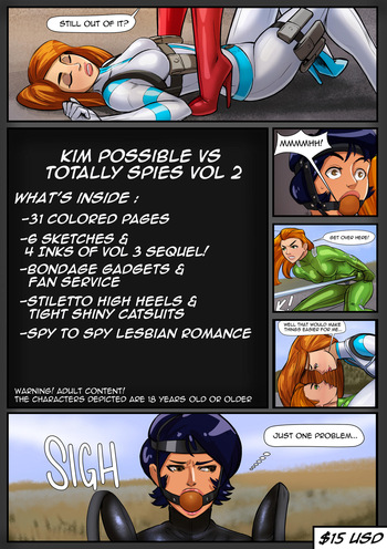 Kim possible vs totally spies vol 2 cover