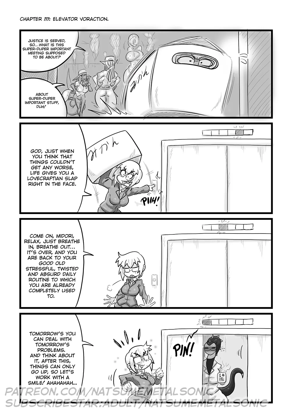 I think my Boss wants to eat me 2. page 8 full