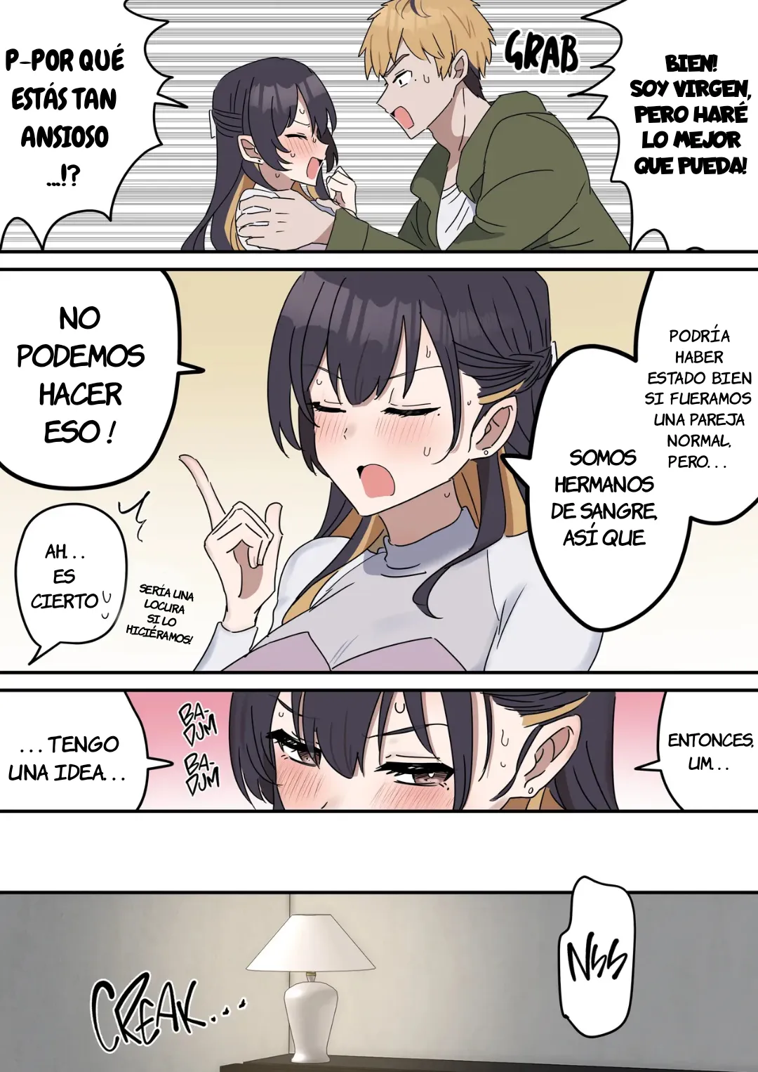 Giji Sex Kyoudai｜Pseudo sexo entre hermanos page 8 full
