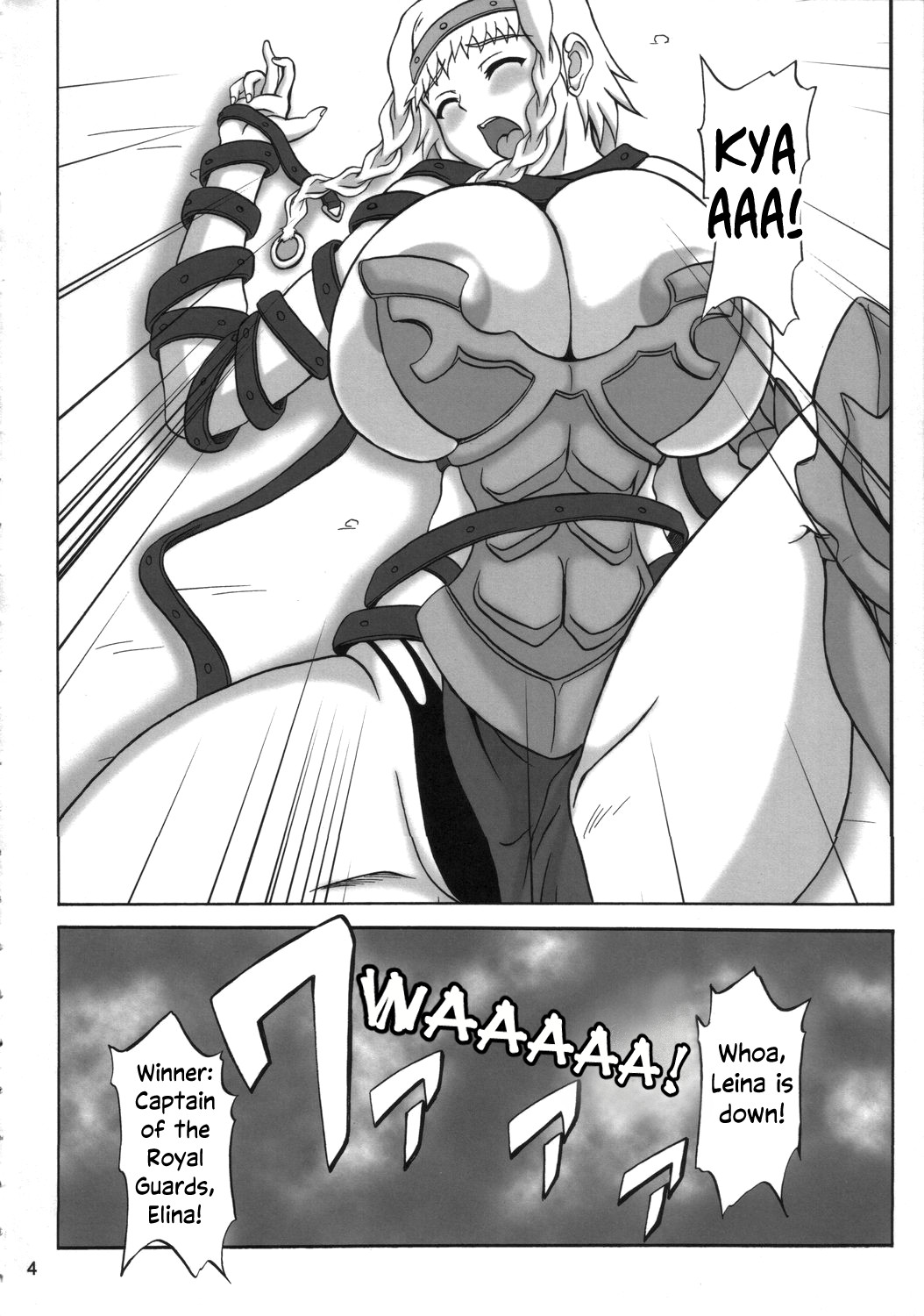 Injoku no Senshi Leina &amp; Elina | Defiled Soldiers: Leina &amp; Elina page 3 full