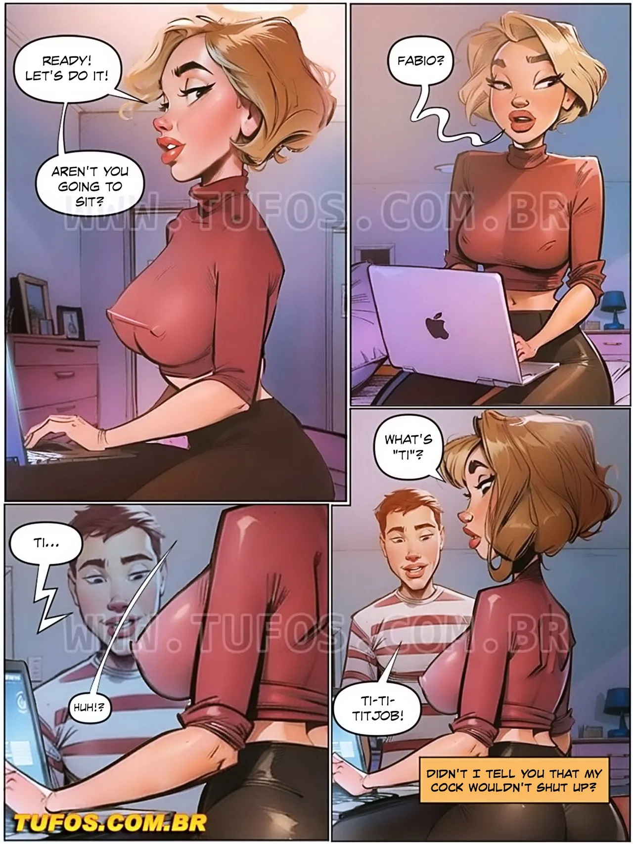 Enjoying The Sweet Life 08 - The Spanish Teacher page 4 full
