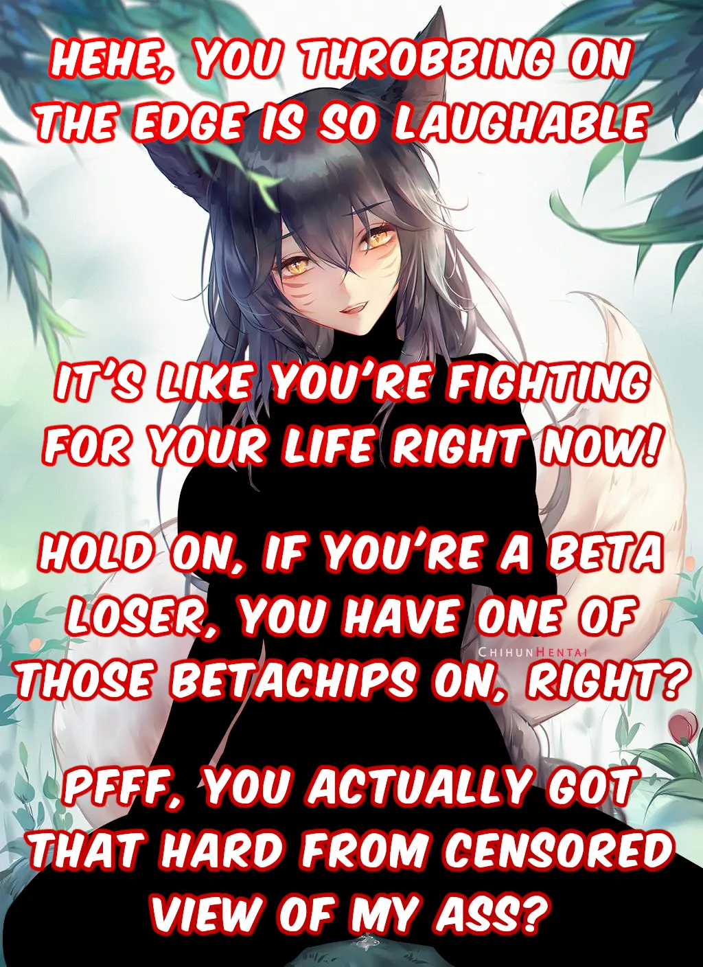 You won a whole day to spend with your favorite pop star, Ahri. Too bad you're a censored betaloser! page 5 full