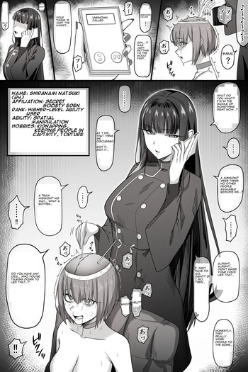The story about a psychic girl getting beaten up badly and ending up completely submitting cover