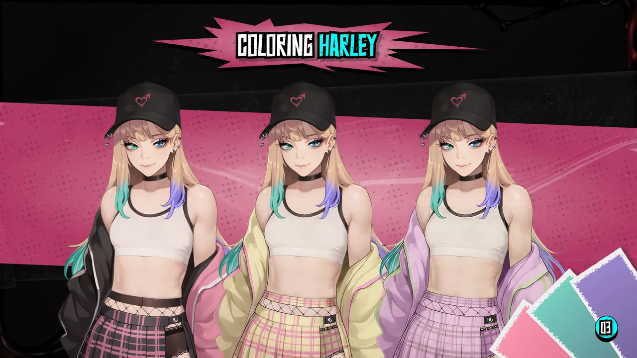 FUTA FUCKS FEMBOYS : Character Artbook - Harley page 4 full