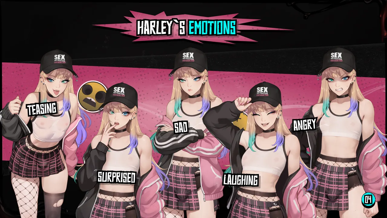 FUTA FUCKS FEMBOYS : Character Artbook - Harley page 5 full
