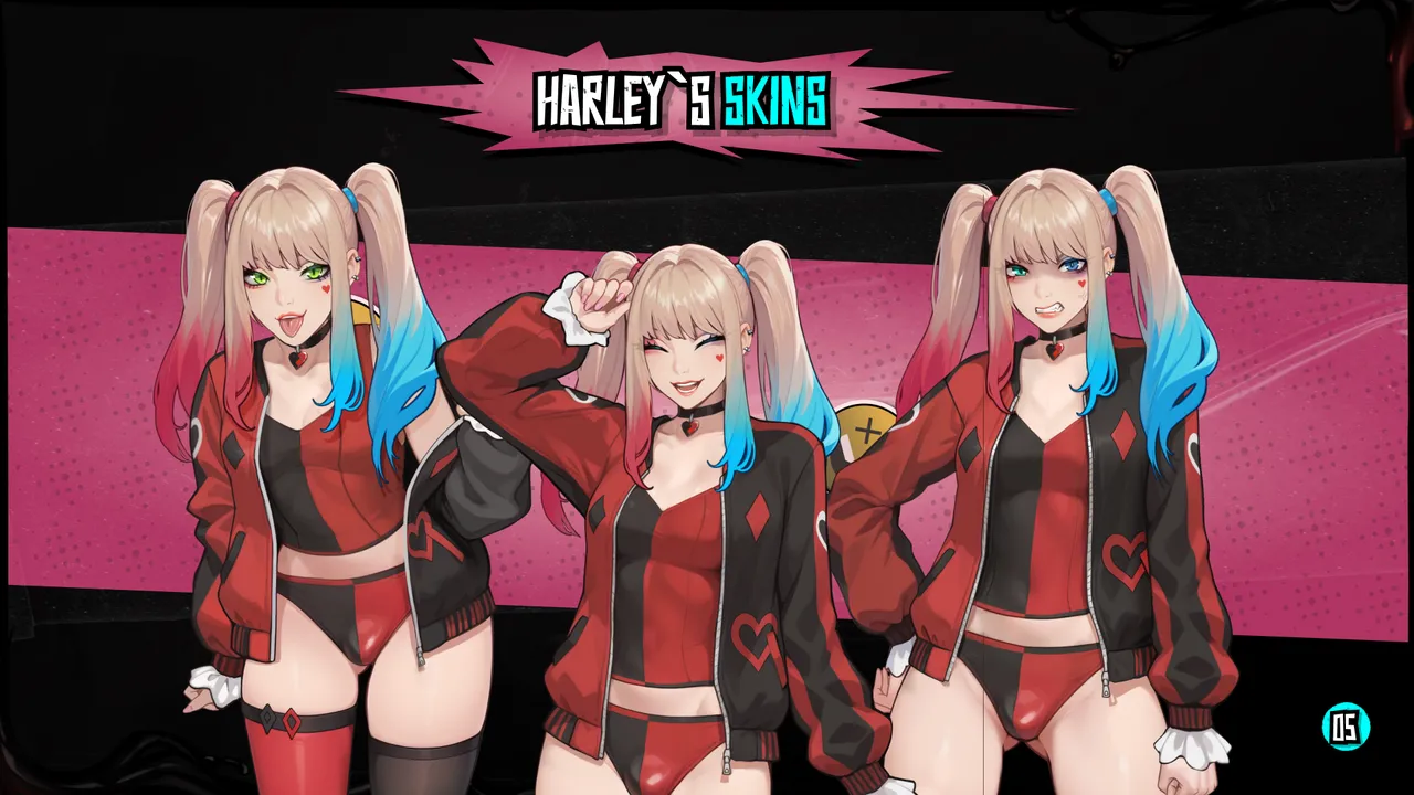 FUTA FUCKS FEMBOYS : Character Artbook - Harley page 6 full