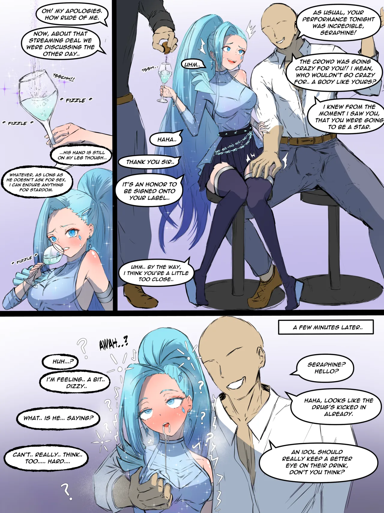 KDA Seraphine After the Concert page 1 full
