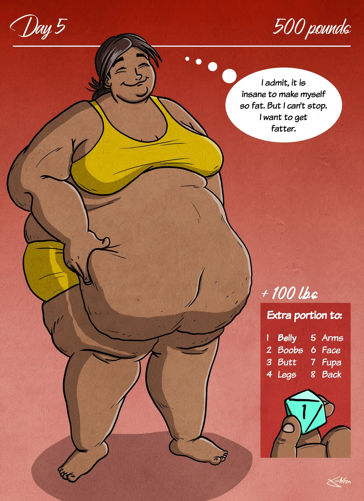 Magic Die Advent Calender page 5 full