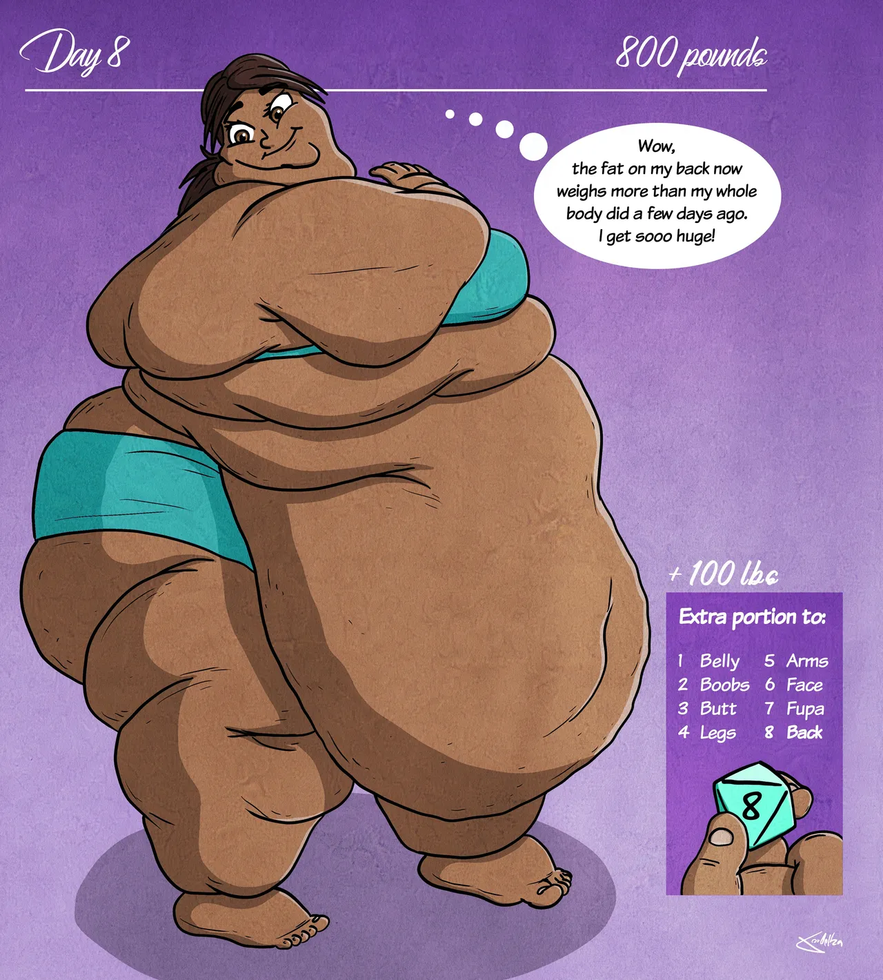 Magic Die Advent Calender page 8 full