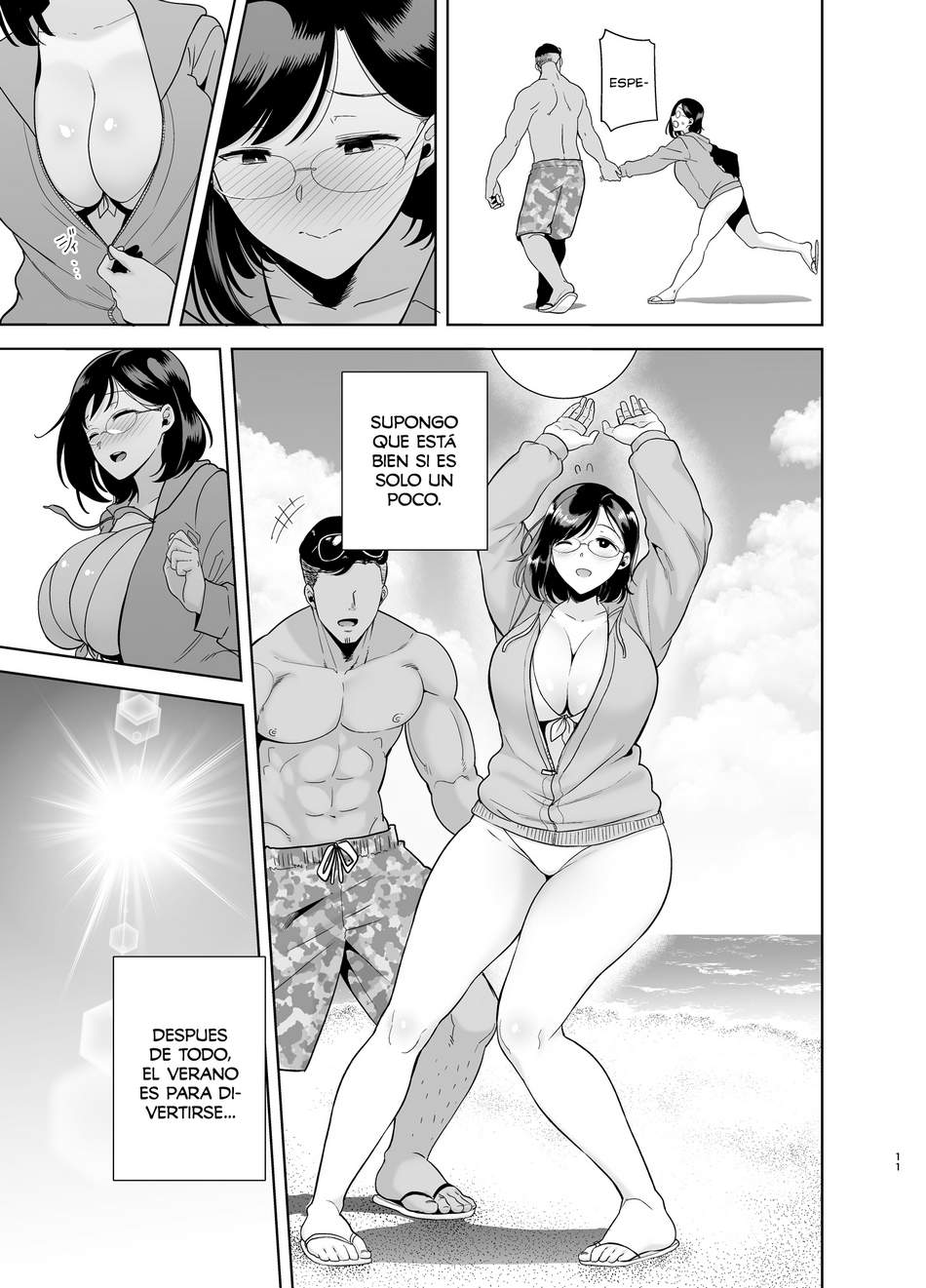 Natsuzuma ~Natsu, Jitaku, Nanpa Otoko-Tachi Ni Ochita Tsuma 1 page 10 full