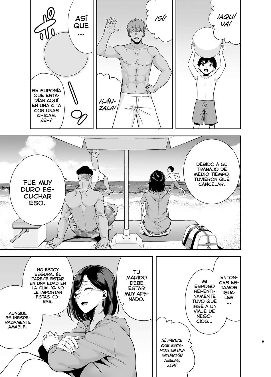 Natsuzuma ~Natsu, Jitaku, Nanpa Otoko-Tachi Ni Ochita Tsuma 1 page 8 full