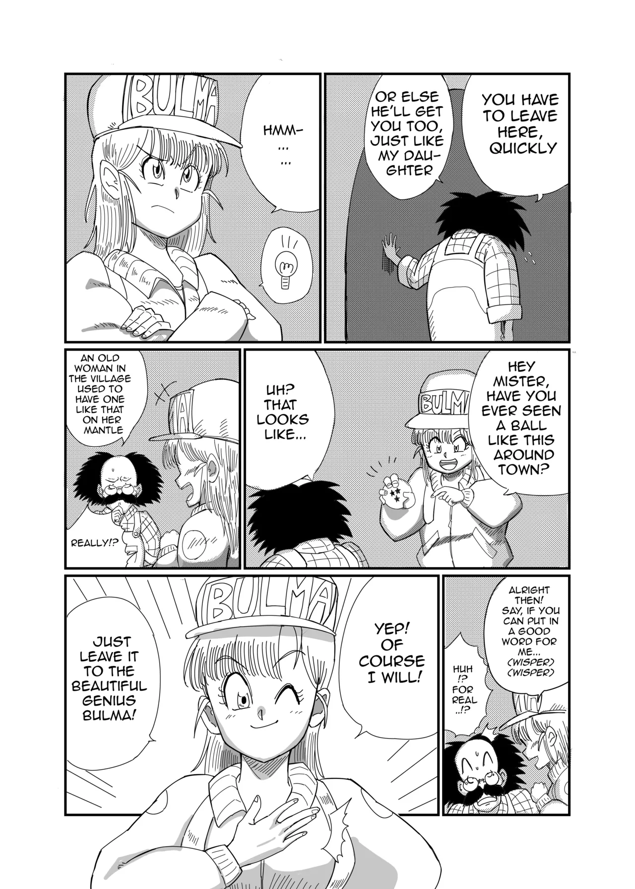 Operation Bulma 2: Seduction! page 5 full