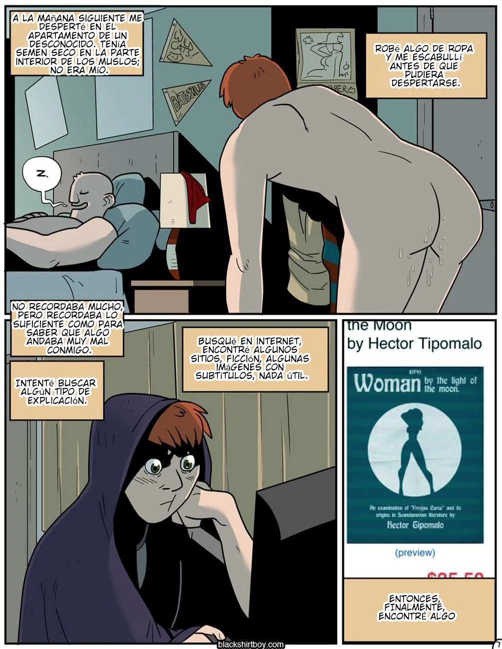 Woman by the of the moon page 8 full