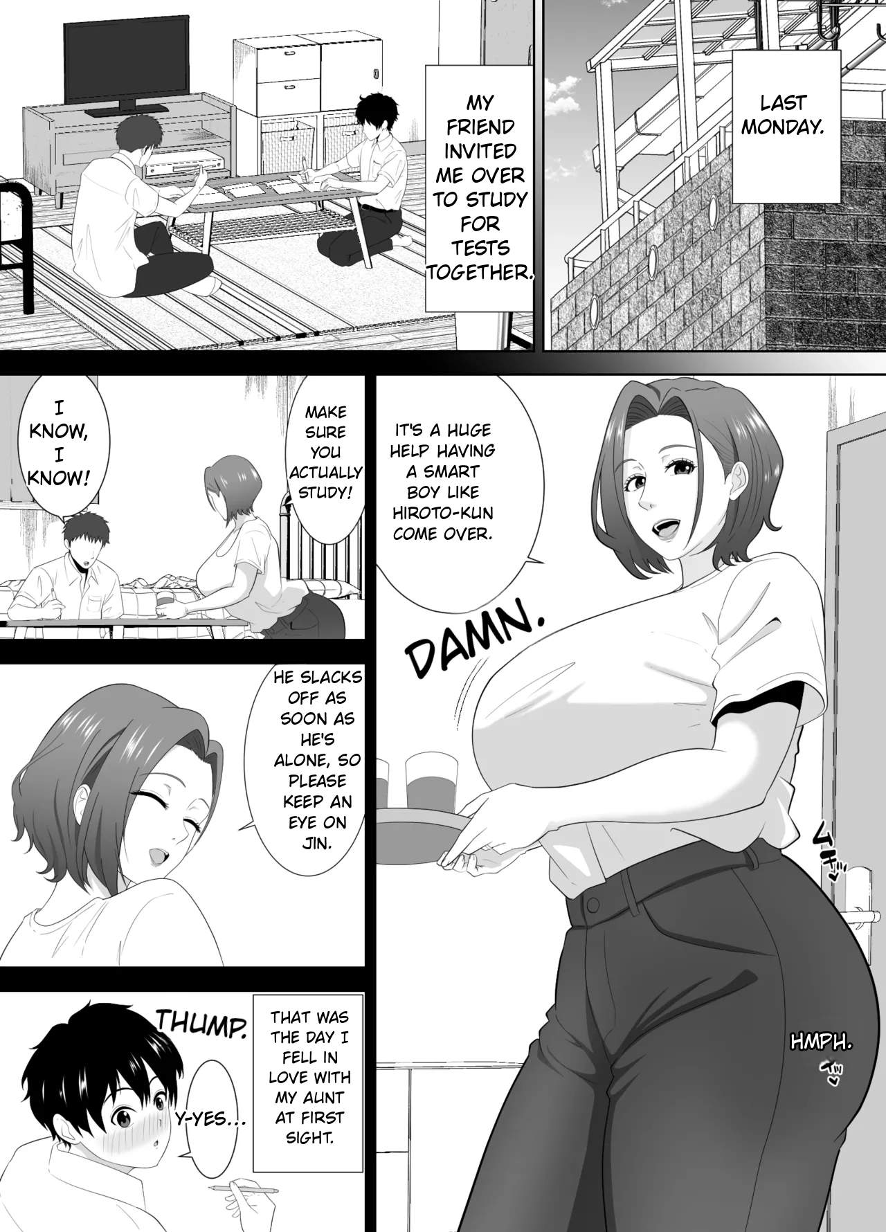 Muchimuchi Tomohaha no Shitagi de Tatteru no o Mirareta Boku no Matsuro ga Yabasugiru page 6 full