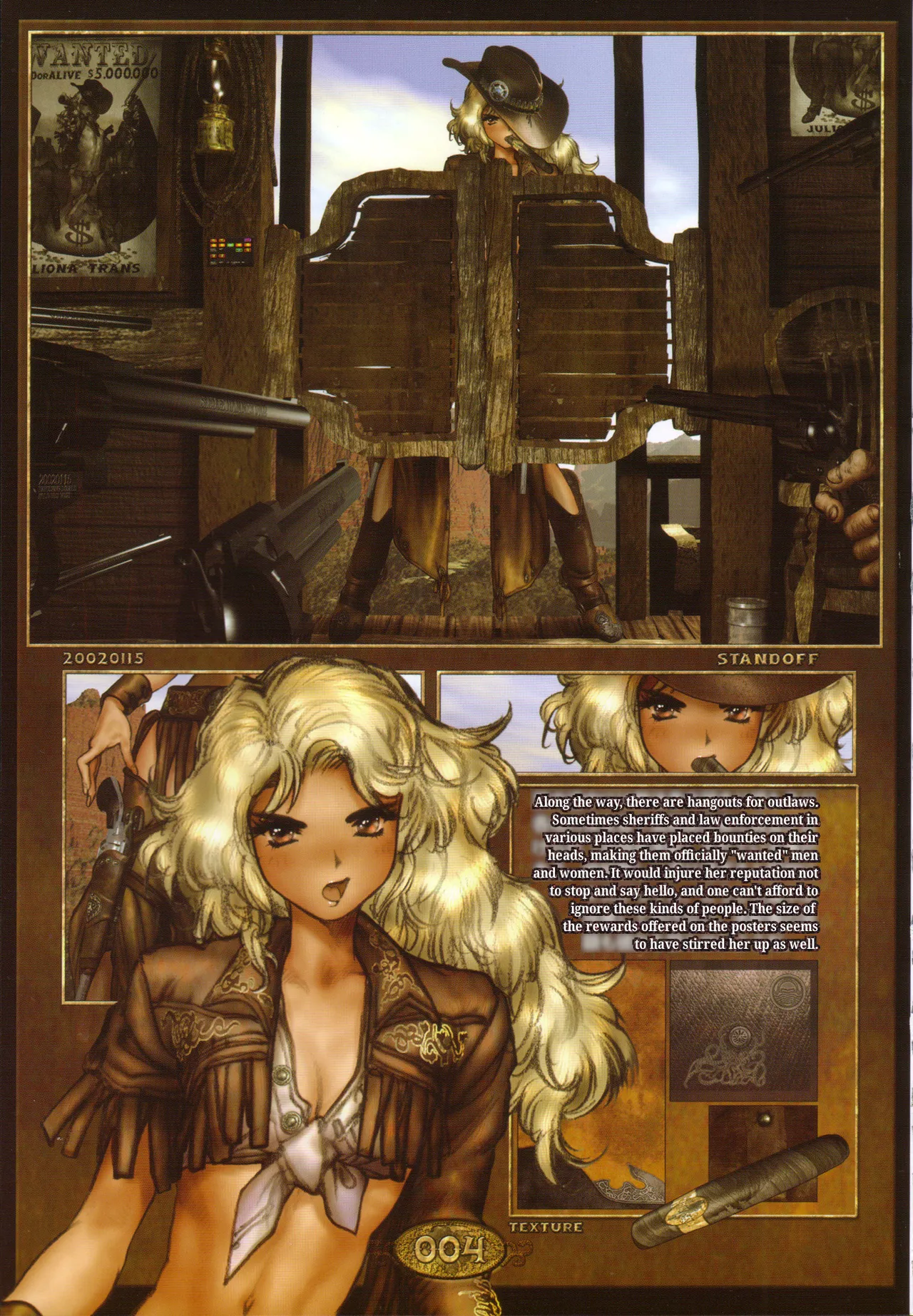 Pieces 8: Wild Wet West page 9 full