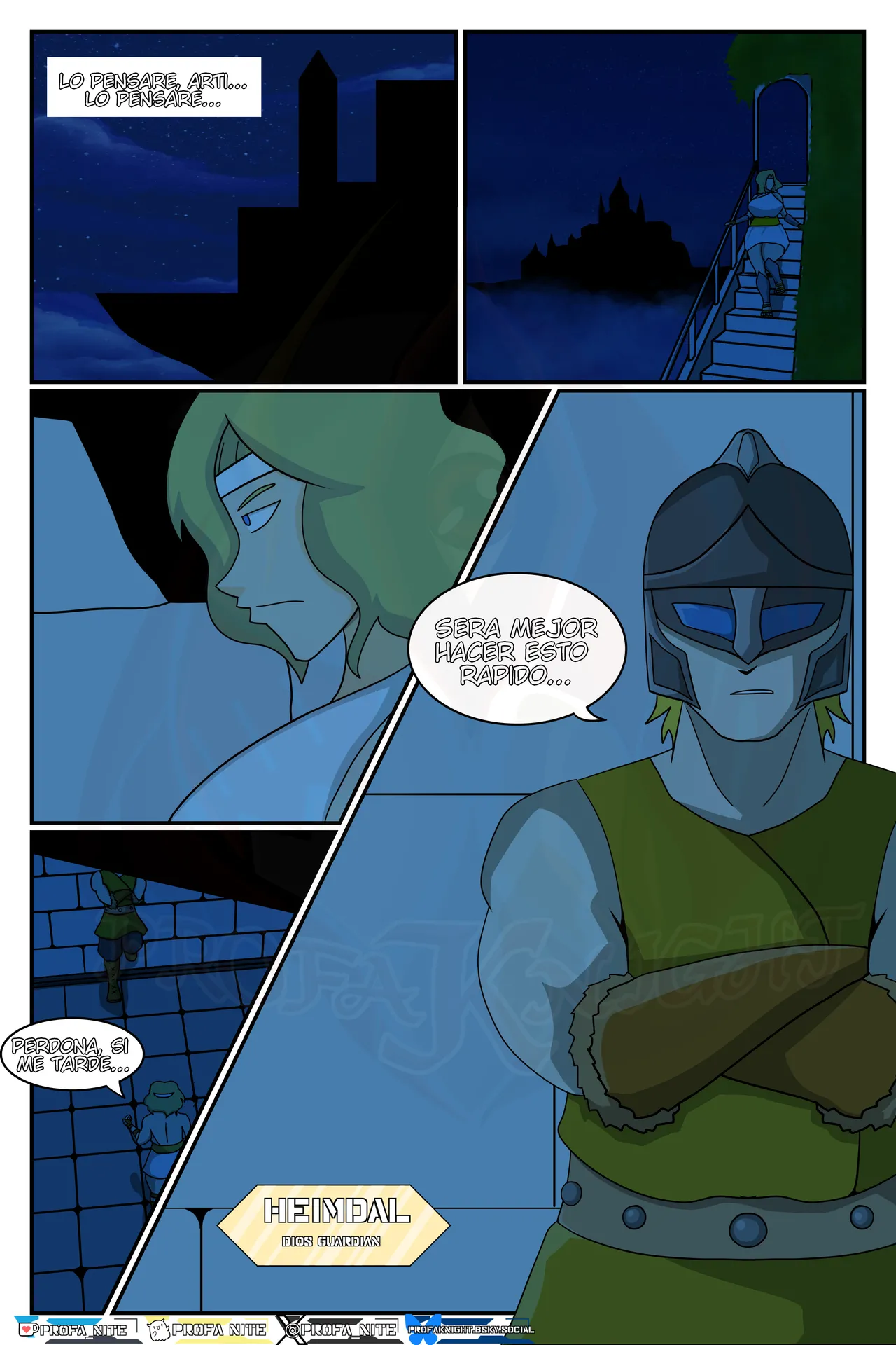 Myth Tales #8: La redencion de Atenea page 8 full