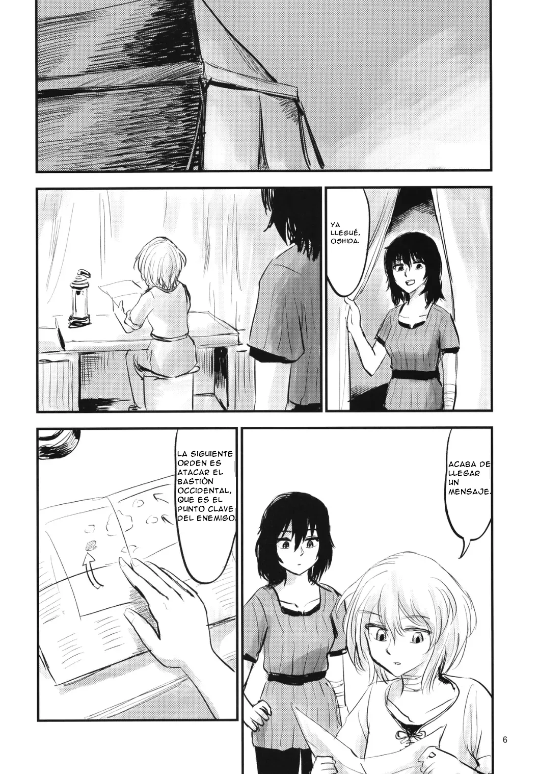 Kishi-tachi no Yaei Campamento de Caballeros page 6 full