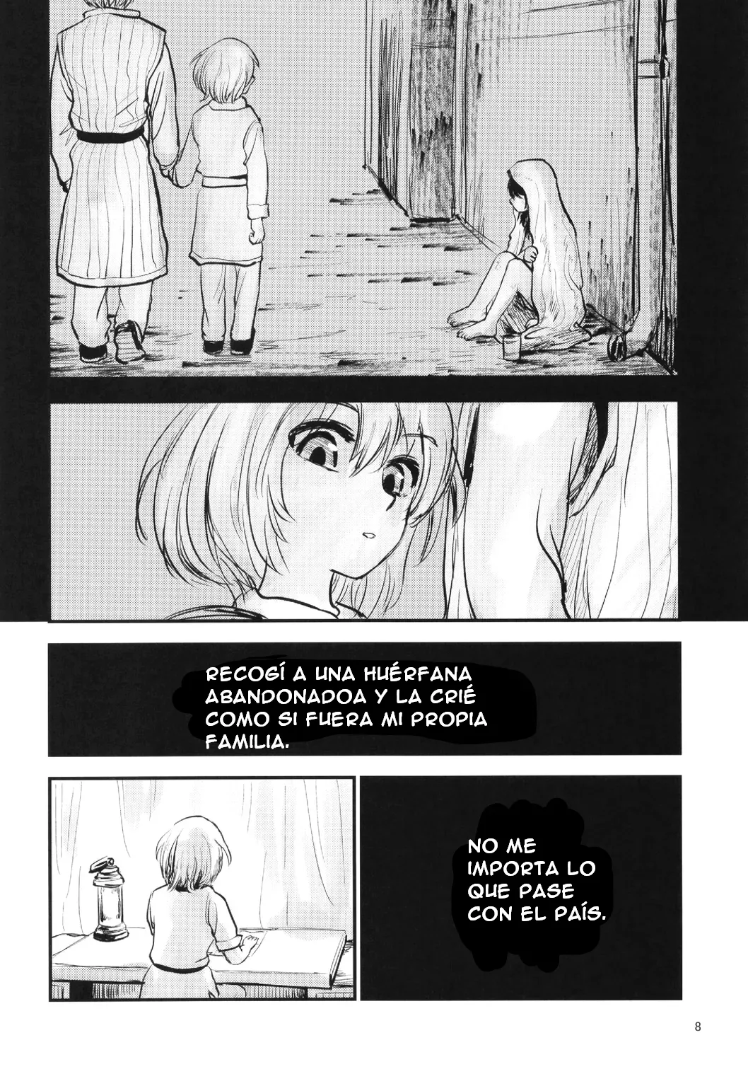 Kishi-tachi no Yaei Campamento de Caballeros page 8 full