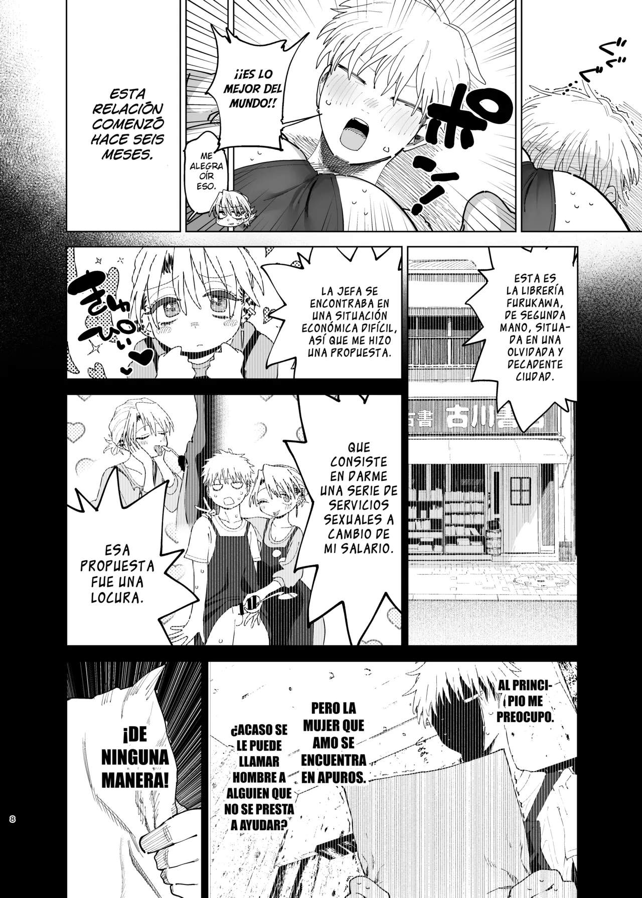 Dekaketsu PowerHara Tenchou ni Shiboraretai! 2 page 8 full
