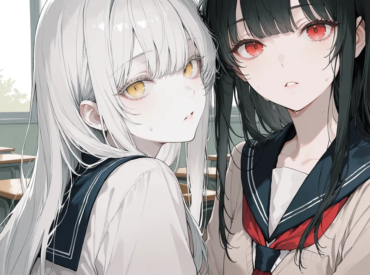 【RiUrA】オリジナル 黒白百合少女 page 3 full