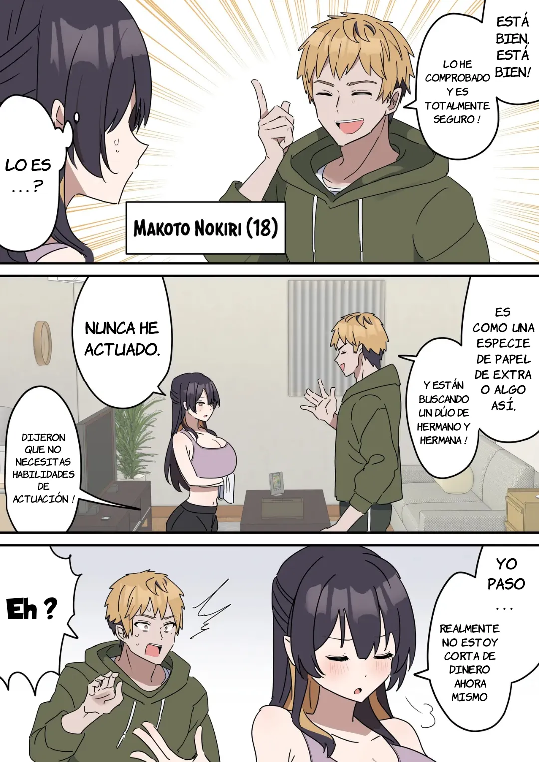 Giji Sex Kyoudai｜Pseudo Sexo Entre Hermanos page 3 full