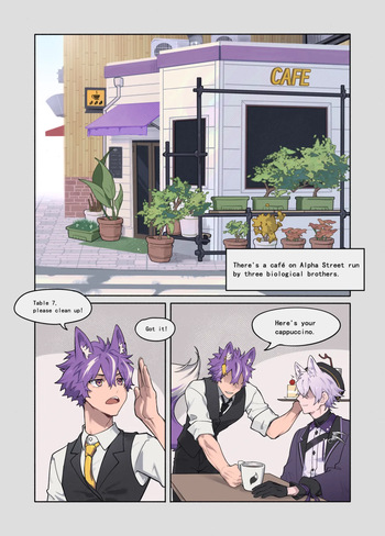 "Three Purple Fox Brothers" cover