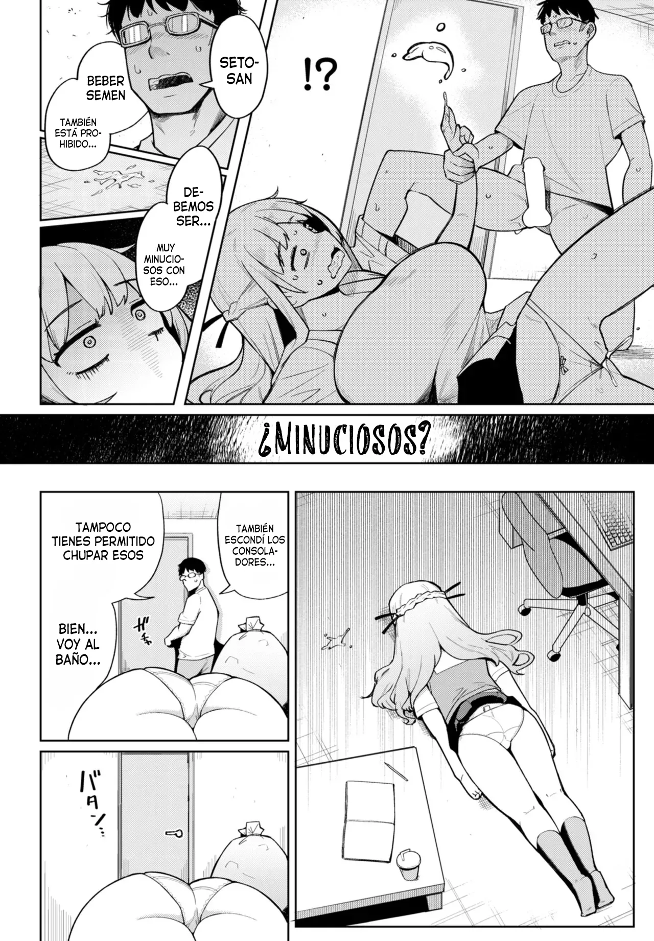 Fellatio Daisuki Seto-san Ch.5 | Seto-san ama las mamadas Ep.5 page 8 full