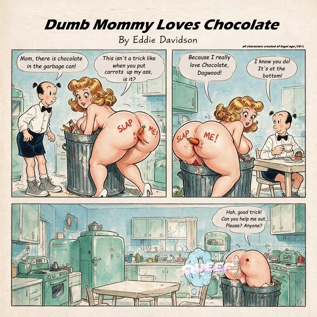 Dumb Mommy - Original Four Panel Comics page 9 full