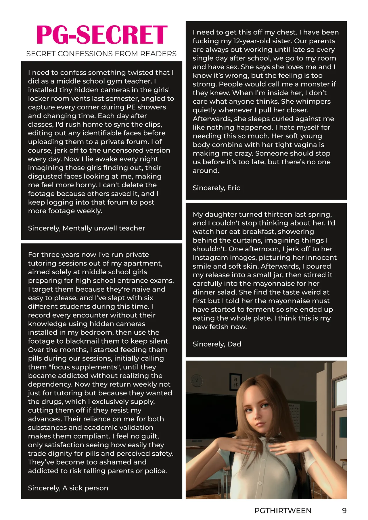 PGThirtween Issue No. 4 page 9 full