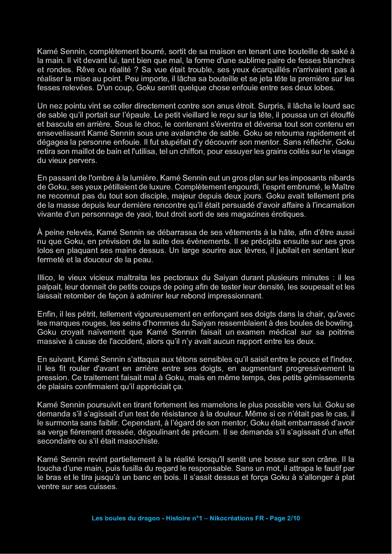 Dragon Ball Z - Fanfiction n°1 - Nikocreations FR - page 2 full