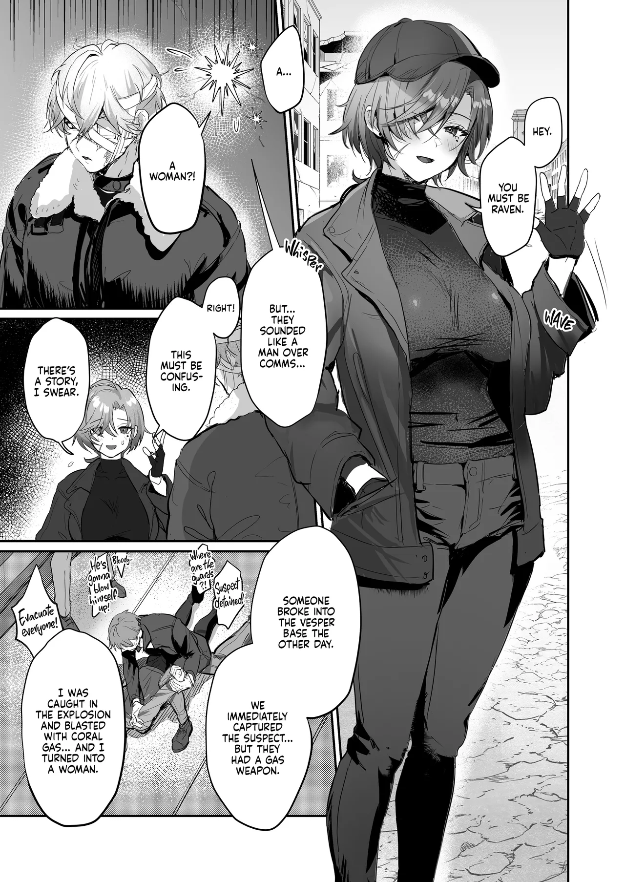 Coral no Megumi de Nyotaika Shita Senyuu to xxx Suru Hon | Blessings of the Coral page 3 full