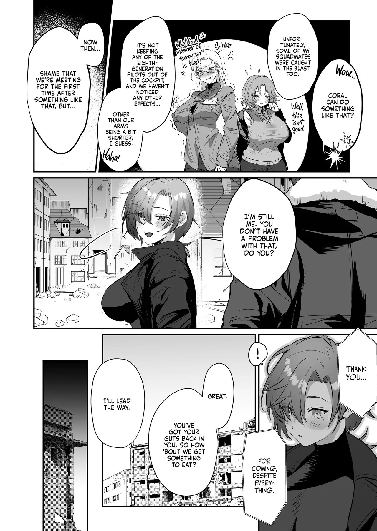 Coral no Megumi de Nyotaika Shita Senyuu to xxx Suru Hon | Blessings of the Coral page 4 full