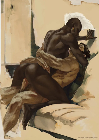 Storm / Wolverine . cover