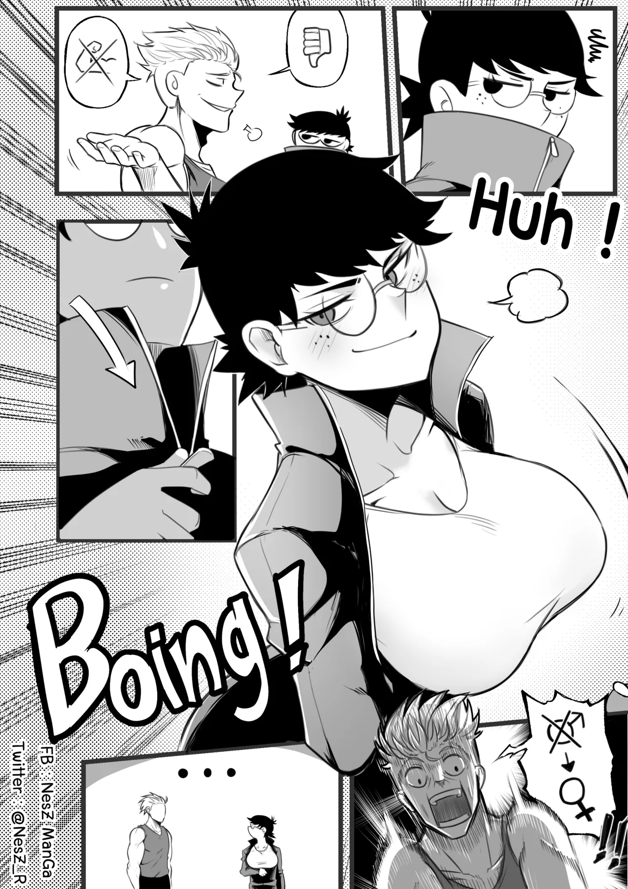 Tomboy GF: Jane &amp; Gina page 8 full
