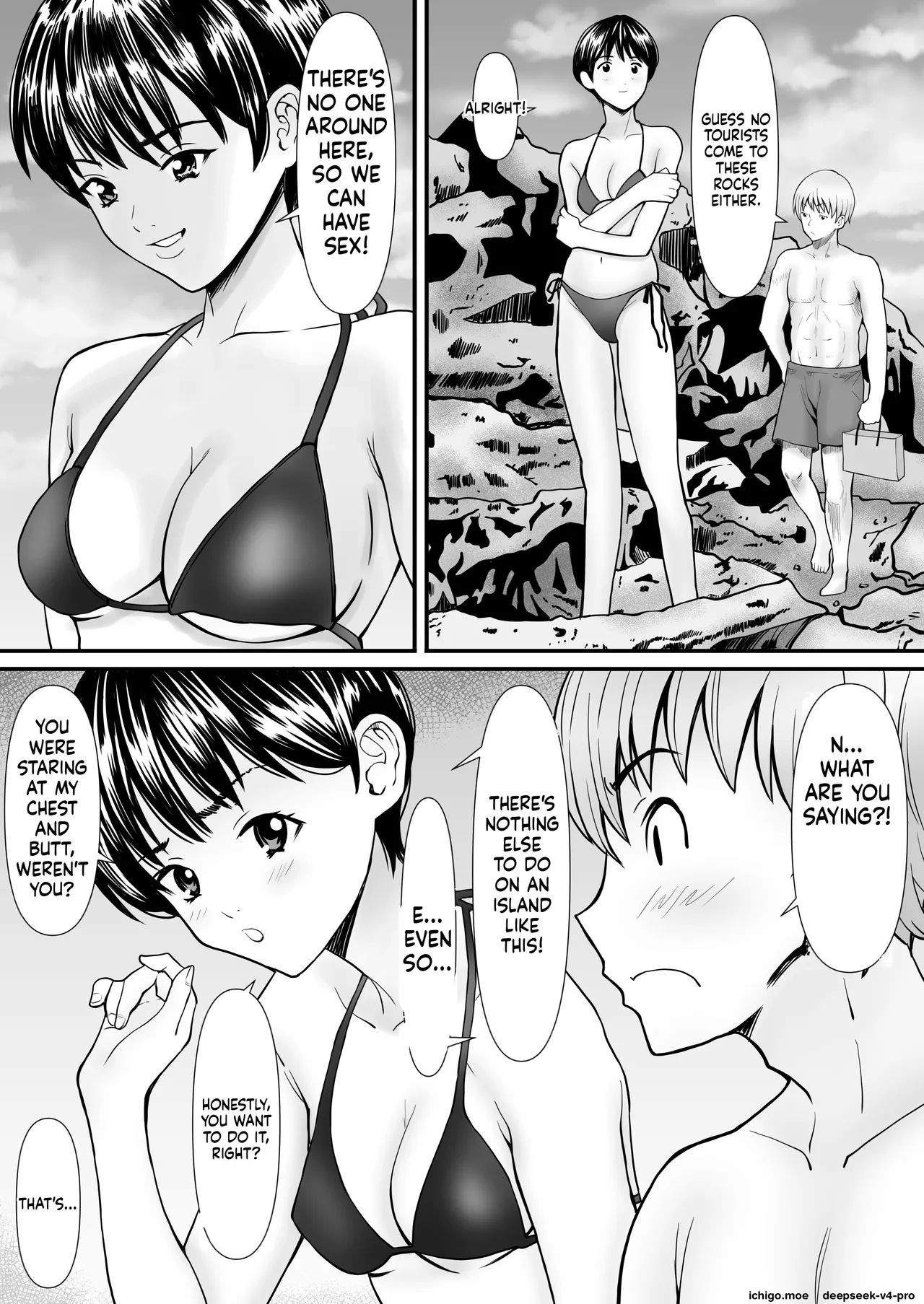 Itoko to Oba to Kinshin Haramase Vacance ~Haitoku no Oyako Double Ninshin~ page 8 full