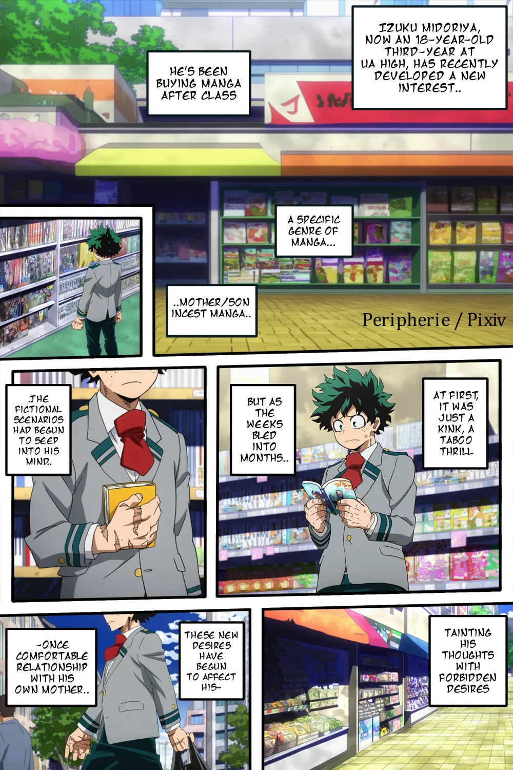 Midoriya Mother Lust page 1 full