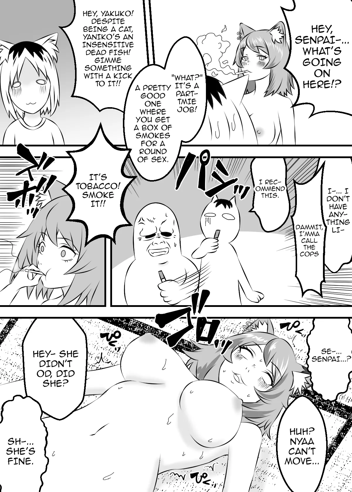 Yarineko Fukanshou no Maguro Juujin Sato Yaniko to Ippatsu Ibako / Yarineko - One Pack A Round to Fuck The Frigid Beastwoman Sato Yaniko page 7 full