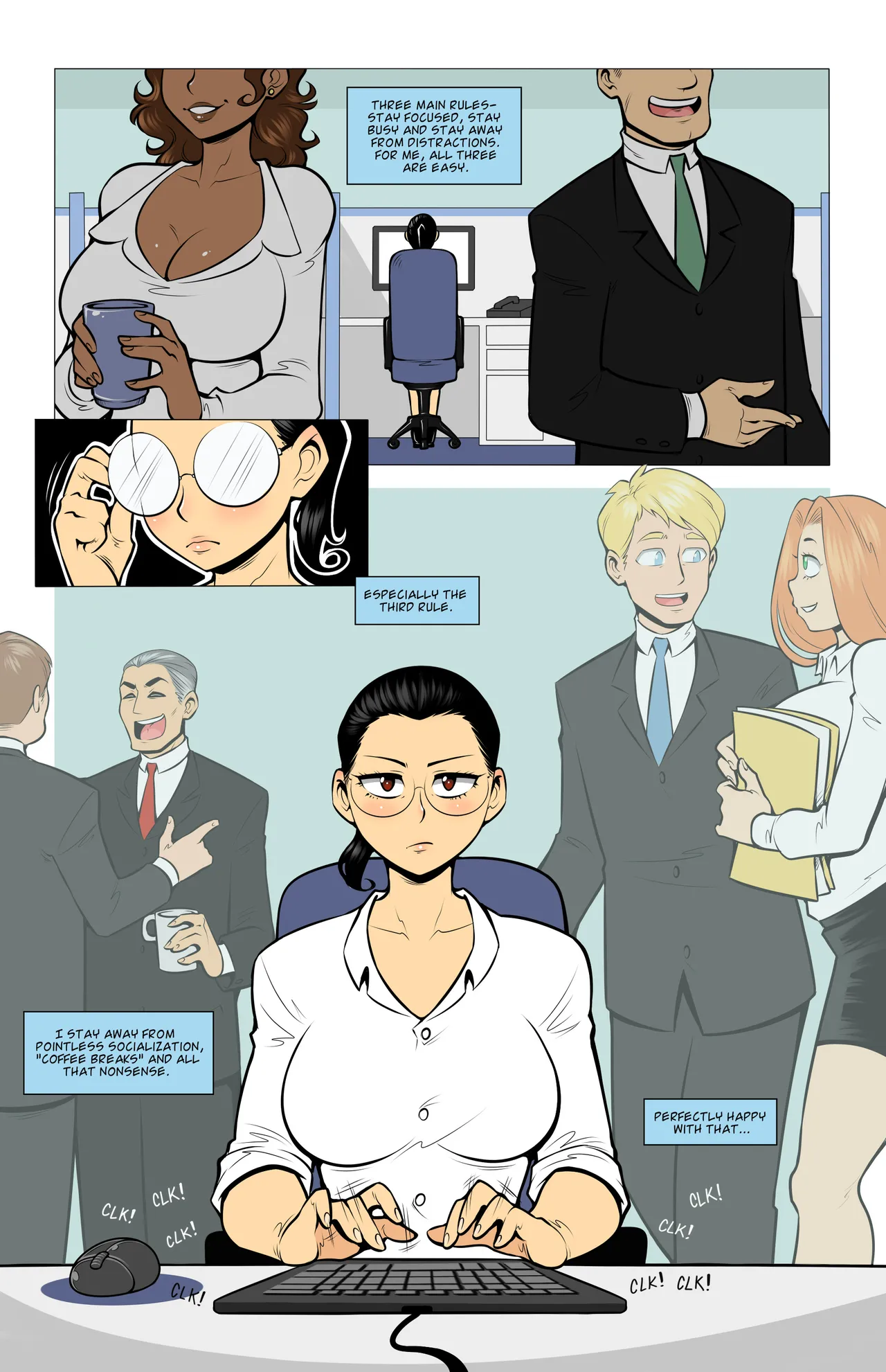 All play &amp; No Work page 3 full