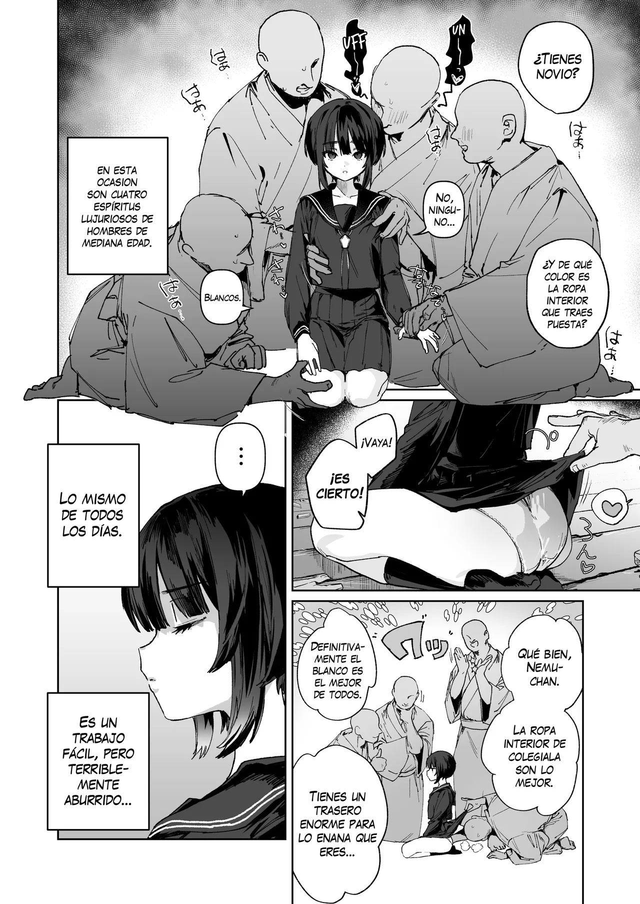 Nie no Shoujo Taimashi wa Muteikou ~Hontou wa Kairaku ni Yowakute Se ga Hikukute Sukoshi Shiri ga Dekai~｜La Exorcista Virgen de la Ofrenda esta Indefensa ~Pero la verdad es que es algo enana, de gran culo y, sobre todo, muy débil al placer~ page 3 full