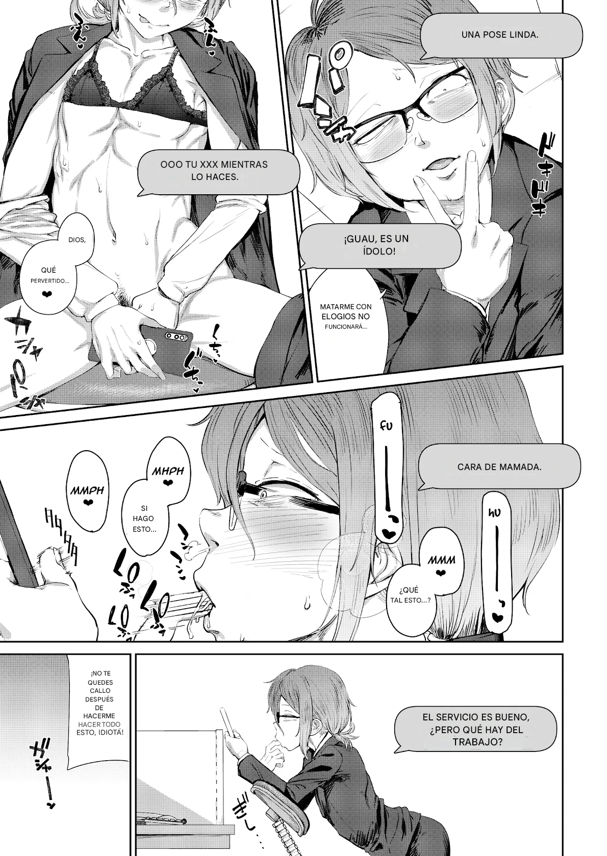 Tsukareta OL Tai Himo Danshi Español page 8 full