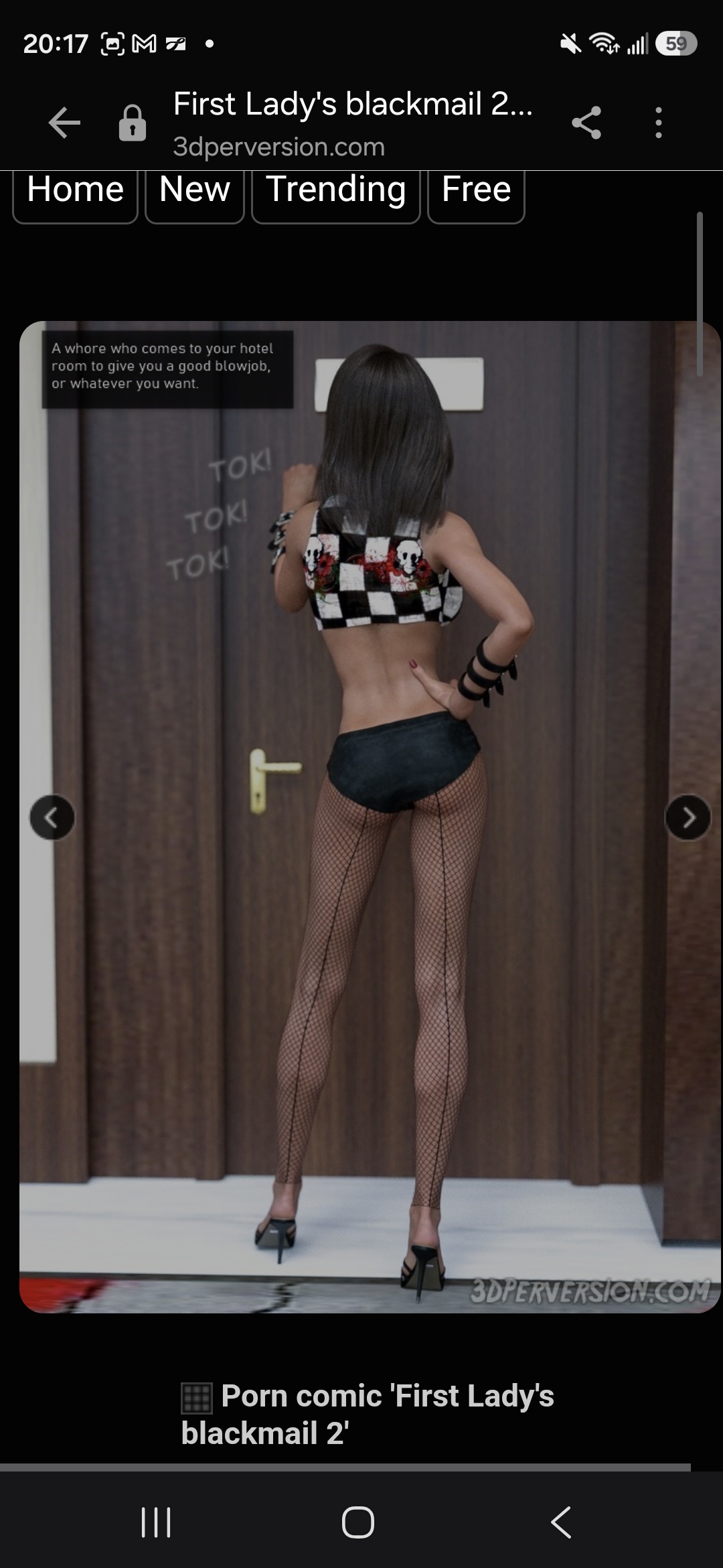 3DPerversionFirst Lady's blackmail 2 &amp; 3 page 5 full