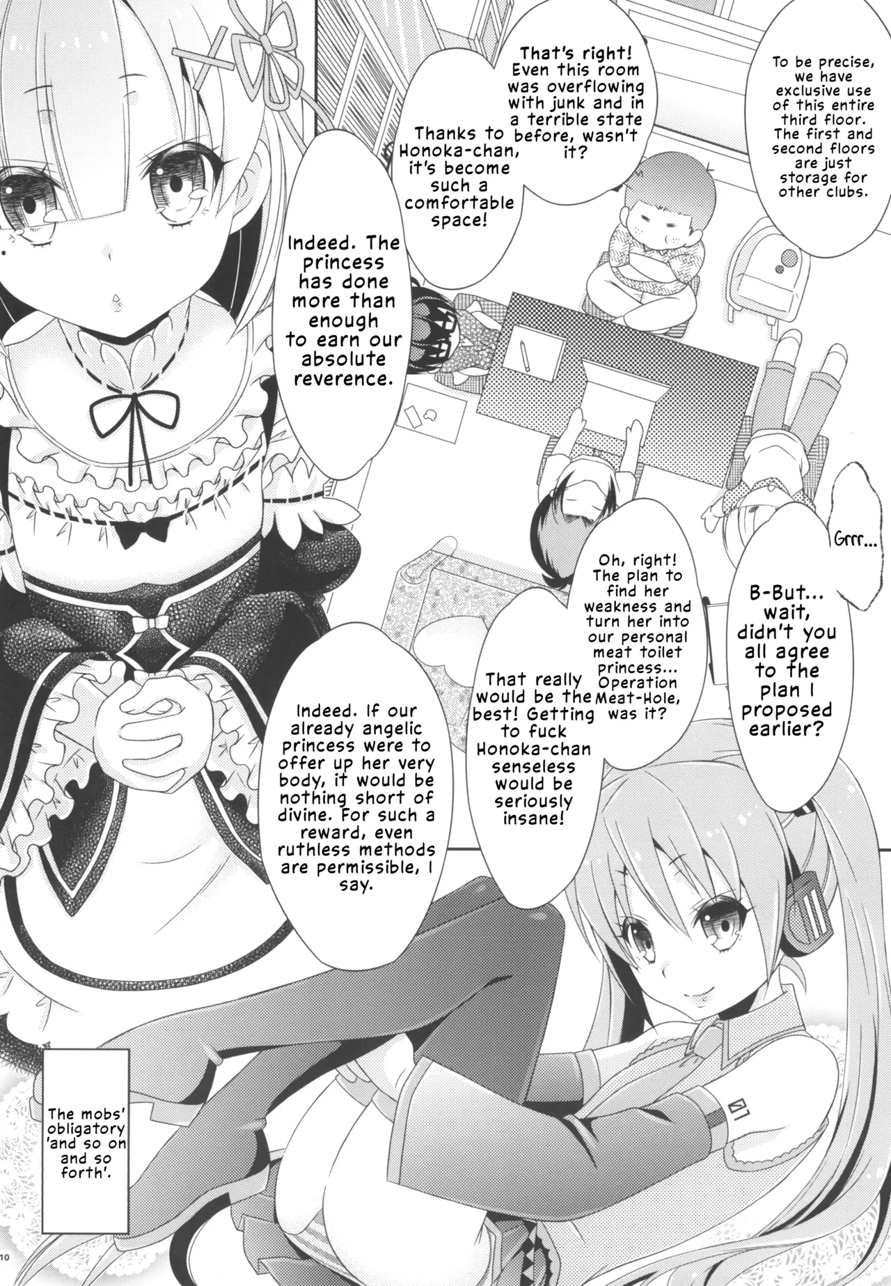 Shimakaze-kun to OtaCir no Mob-tachi  | Shimakaze-kun and the Otaku Circle's Mobs page 10 full
