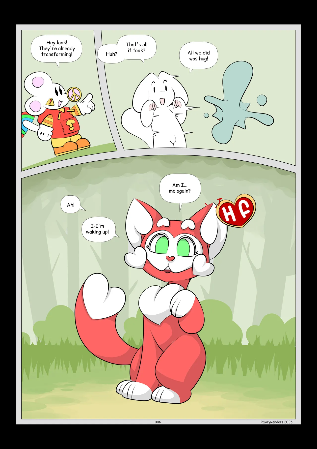Juxy World Chapter 2 - Val the Valentines Cat page 6 full