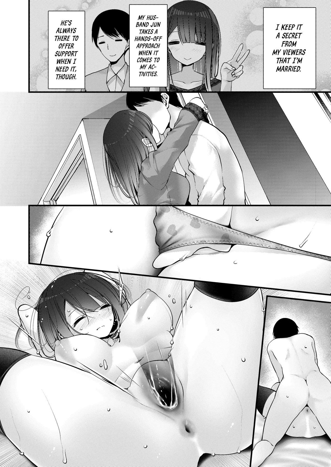 Yokkyuu Fuman no Ninki Youtuber Momo-chan ga Ecchi Suru Hon Watashi | Streamers Need Sex Too! page 3 full