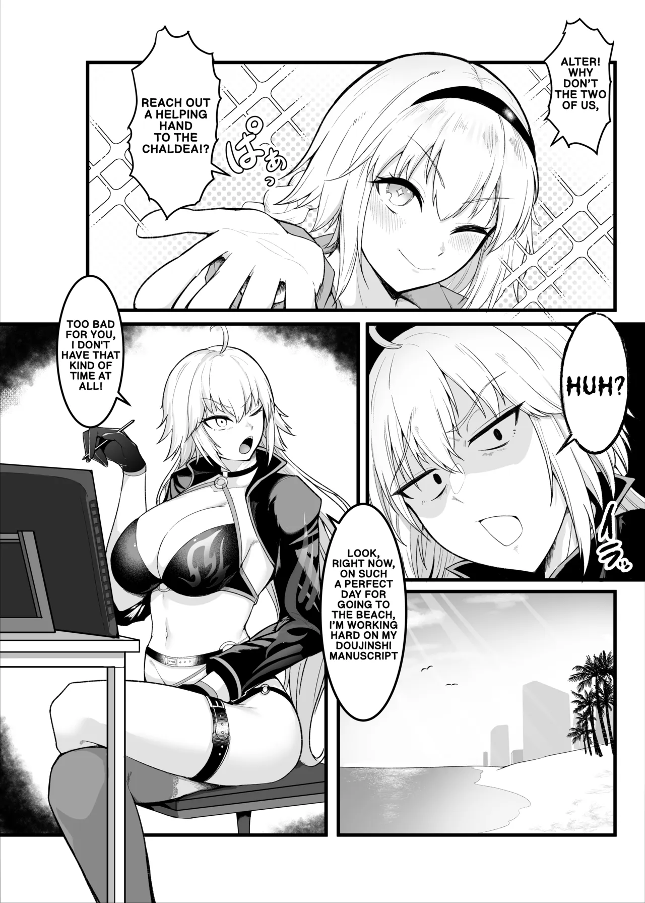 Chaldea Lewdness Massage Club Jeanne &amp; Jeanne Alter Edition page 3 full