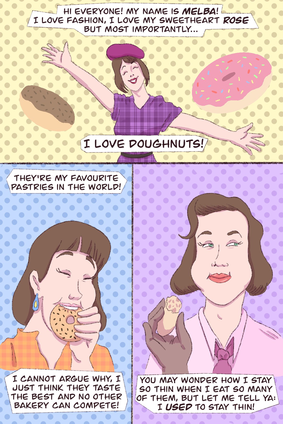 Melba's Doughy Debut page 1 full