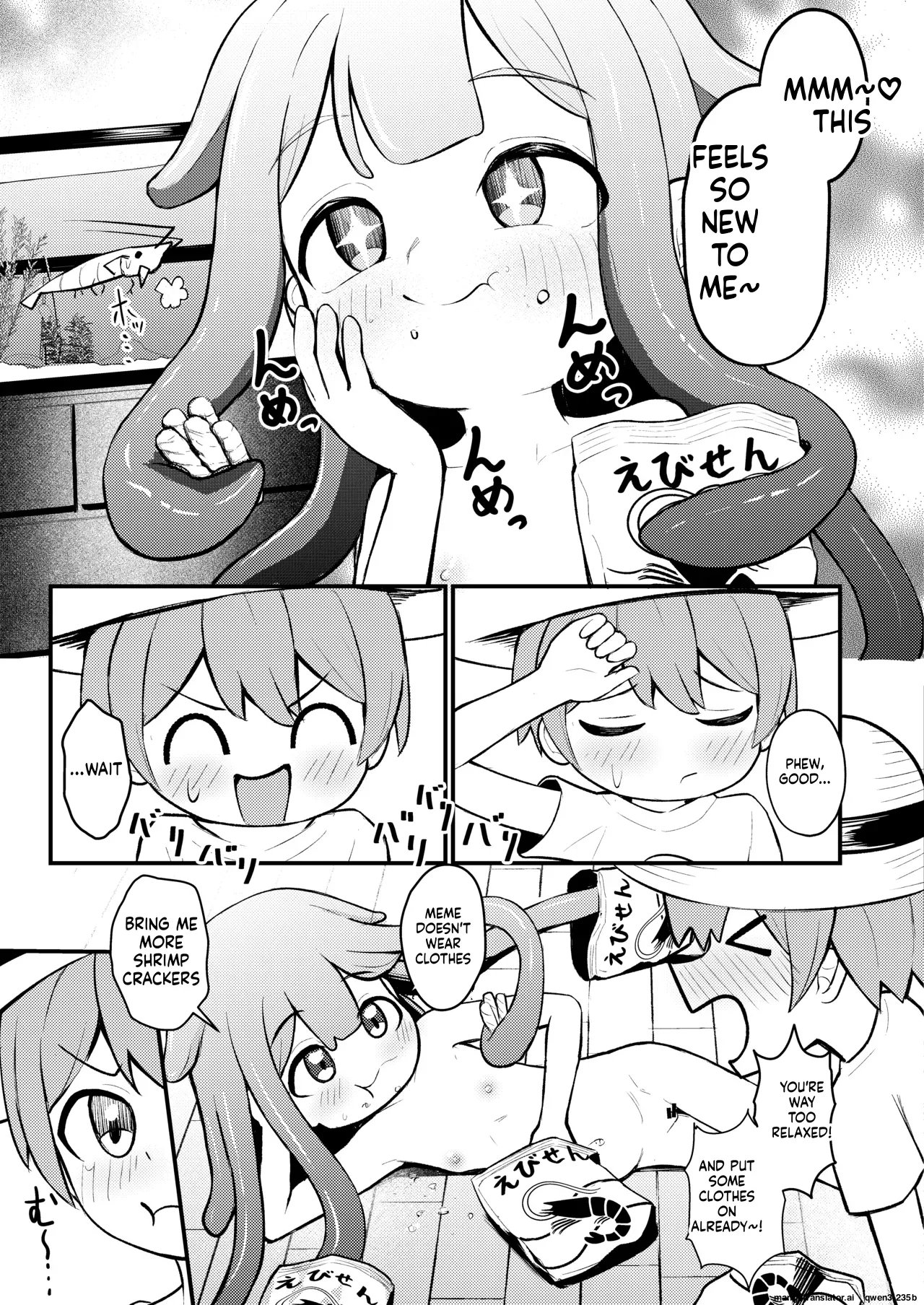 Takokko Menme-chan! ~Shokushu Musume ni Shibori Torarechau Hanashi page 6 full